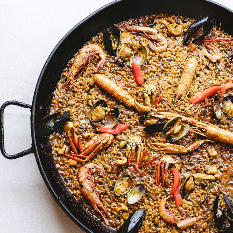 Paella en Ibiza